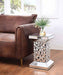 Acme Furniture - Kachina Mirrored & Faux Gem End Table - 81427 - GreatFurnitureDeal