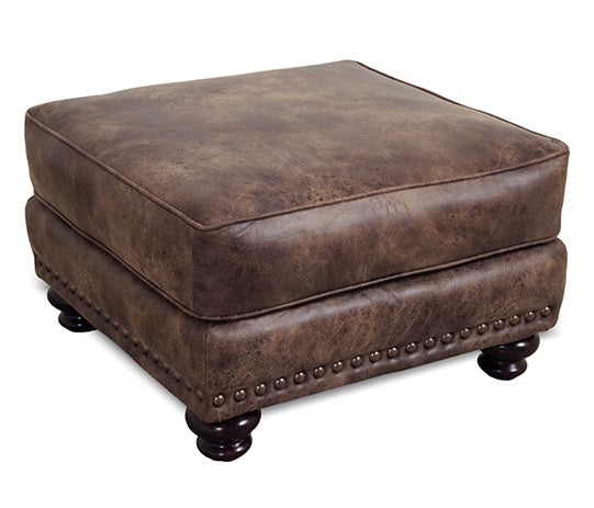 Franklin Furniture - Sheridan Ottoman In Tucson Saddle - 81718