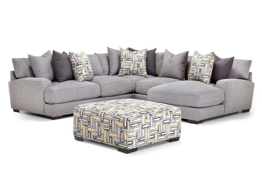 Franklin Furniture - 818 Brentwood 4 Piece Sectional in Ash - 818-59-04-03-86-ASH