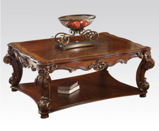 Acme Furniture - Vendome Square Coffee Table in Cherry - 82002