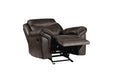 Homelegance - Aram Glider Reclining Chair - 8206BRW-1 - GreatFurnitureDeal