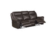 Homelegance - Aram 3 Piece Double Reclining Living Room Set - 8206BRW-3SET - GreatFurnitureDeal