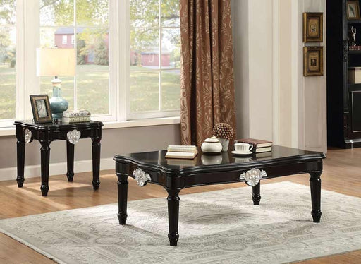 Acme Furniture - Ernestine Black 3 Piece Occasional Table Set - 82110-3SET