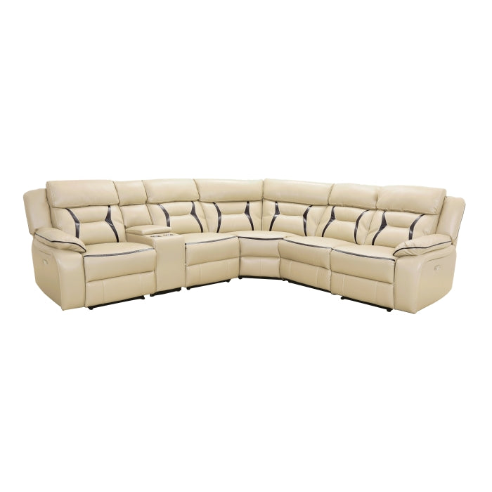 Homelegance - Amite 6 Piece Sectional - 8229-6PW - GreatFurnitureDeal