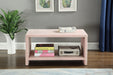 Meridian Furniture - Cleo Nightstand in Pink - CleoPink-NS - GreatFurnitureDeal