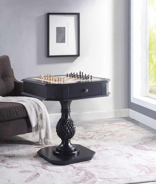Acme Furniture - Bishop II Black Game Table - 82849 - GreatFurnitureDeal