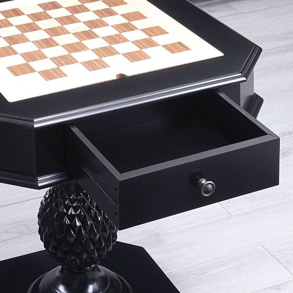 Acme Furniture - Bishop II Black Game Table - 82849