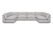 Franklin Furniture - Boston 3 Piece Stationary Sectional Sofa Marble - 835 BOSTON-3057-07 - GreatFurnitureDeal