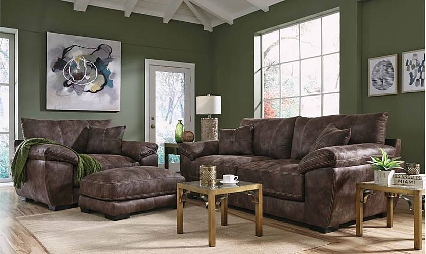 Franklin Furniture - 840 Teagan 2 Piece Sofa Set in Twilight - 840-2SET - GreatFurnitureDeal