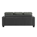 Homelegance - Slater Reversible Sofa Chaise in Gray - 8401GY-3SC - GreatFurnitureDeal