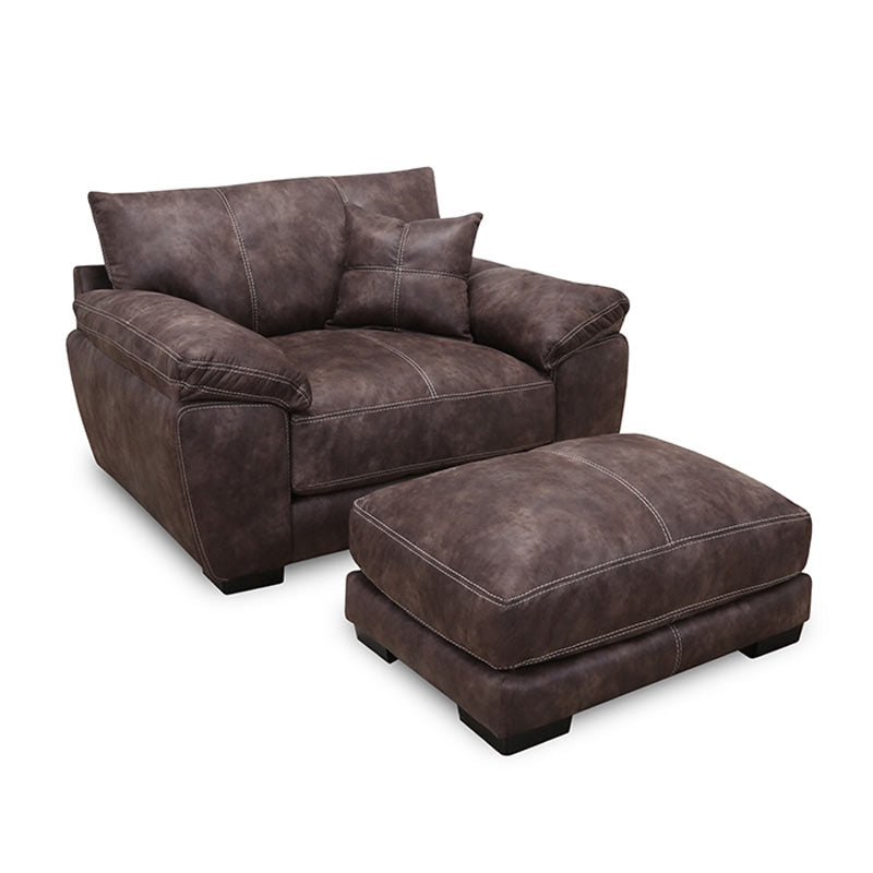 Franklin Furniture - 840 Teagan Chair & a Half with Matching