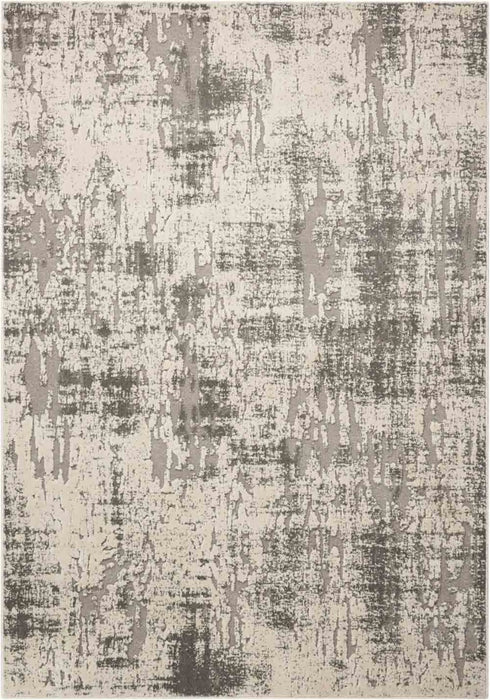 Nourison Rugs - Michael Amini Gleam Ivory-Grey Area Rug - 7'10" x 10'6" - GreatFurnitureDeal