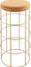 Meridian Furniture - Rebar Velvet Bar Stool Set of 2 in Mango - 941Mango-C - GreatFurnitureDeal