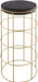 Meridian Furniture - Rebar Velvet Bar Stool Set of 2 in Grey - 941Grey-C - GreatFurnitureDeal
