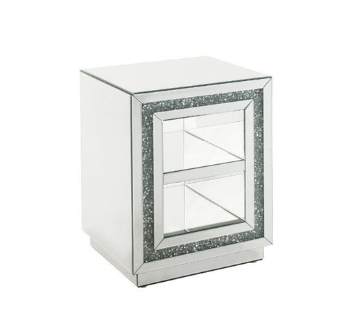 Acme Furniture - Noralie End Table in Mirrored - 84737 - GreatFurnitureDeal