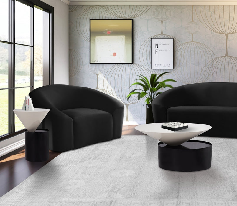 Meridian Furniture - Damon End Table in Black - 266-E - GreatFurnitureDeal