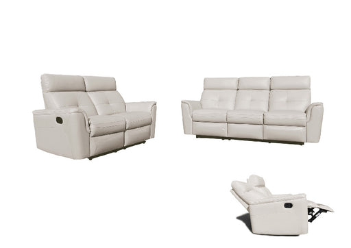ESF Furniture - 8501 - 3 Piece Recliner Living Room Set in White - 8501-SLC - GreatFurnitureDeal