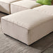 GFD Home - Modular U Shape Sectional Fabric Sofa (Beige) - GreatFurnitureDeal