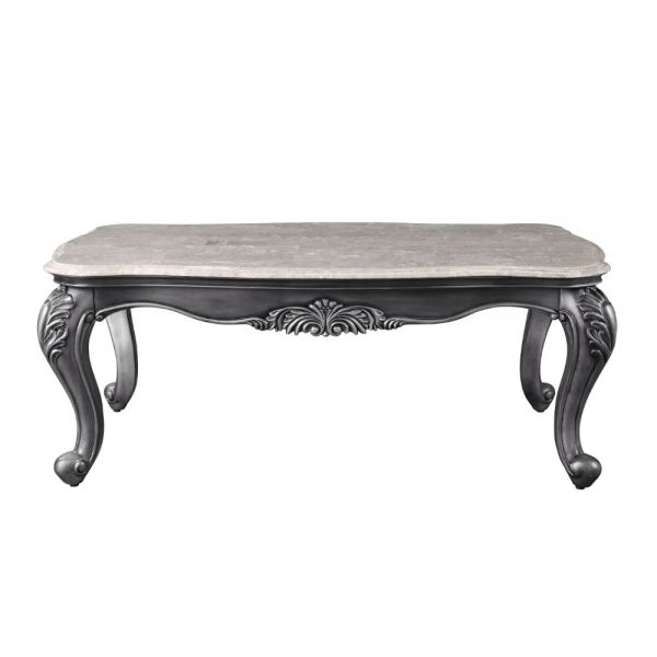 Acme Furniture - Ariadne 3 Piece Occasional Tables Set in Marble & Platinum - 85345-3SET - GreatFurnitureDeal