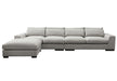 GFD Home - SOFA AND COMFORTABLE SECTIONAL SOFA LIGHT GREY（same as W223S00105，W223S01523，W223S01525。Size difference, See Details in page.） - GreatFurnitureDeal