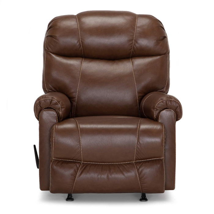 Franklin Furniture - Caliber Leather Recliner in Antigua Whiskey - 8566-LM 92-16 - GreatFurnitureDeal