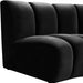 Meridian Furniture - Infinity 11 Piece Modular Sectional in Black - 638Black-11PC - GreatFurnitureDeal