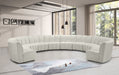 Meridian Furniture - Infinity 10 Piece Modular Sectional in Cream - 638Cream-10PC - GreatFurnitureDeal