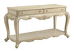 Acme Furniture - Ragenardus Antique White Sofa Table - 86023 - GreatFurnitureDeal