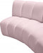 Meridian Furniture - Infinity 12 Piece Modular Sectional in Pink - 638Pink-12PC - GreatFurnitureDeal