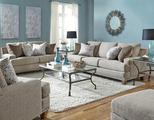 Franklin Furniture - Hobbs 3 Piece Living Room Set - 864-3SET-SANDSTONE - GreatFurnitureDeal