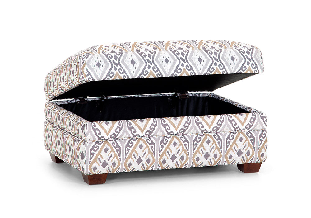 Franklin Furniture - Anna Storage Ottoman in Taupe - 81218-3609-16