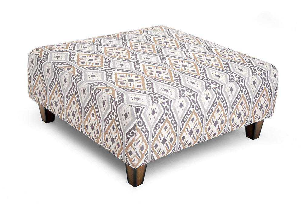 Franklin Furniture - Anna Square Ottoman in Taupe - 71618-3609-16