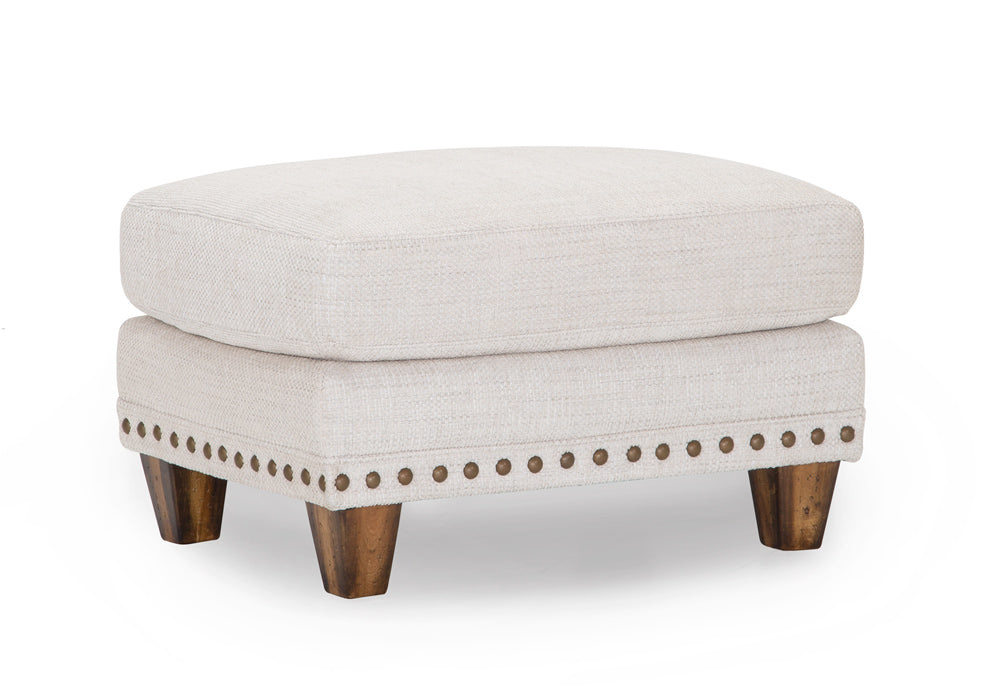 Franklin Furniture - Brynwood Ottoman for the in Porcelain - 86418-3932-29