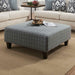 Franklin Furniture - Brynwood Square Ottoman in Porcelain - 71618-3906-48 - GreatFurnitureDeal