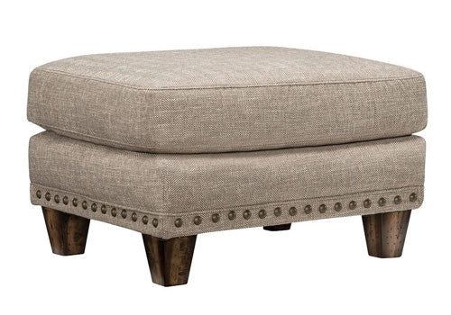 Franklin Furniture - Hobbs Ottoman in Sandstone - 86418-SANDSTONE - GreatFurnitureDeal