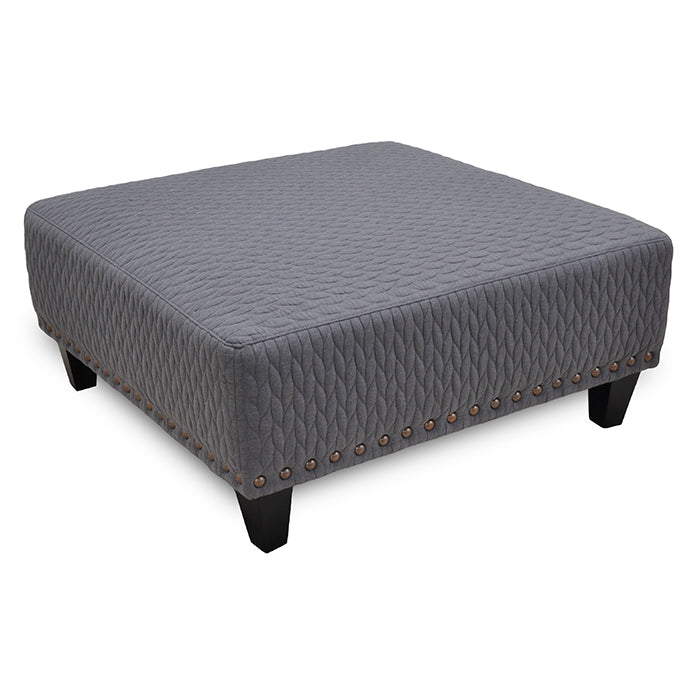 Franklin Furniture - Monty Square Ottoman in Ash - 71818-3512-03