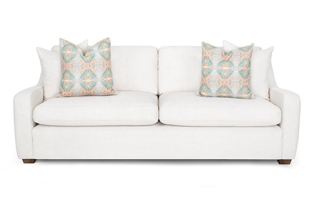 Franklin Furniture - Stafford Sofa in Flax - 86540-Coral - GreatFurnitureDeal