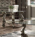 Acme Furniture - Versailles Antique Platinum & Clear Glass End Table - 86842 - GreatFurnitureDeal