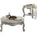 Acme Furniture - Picardy 3 Piece Occasional Tables Set in Antique Pearl - 86880-3SET - GreatFurnitureDeal