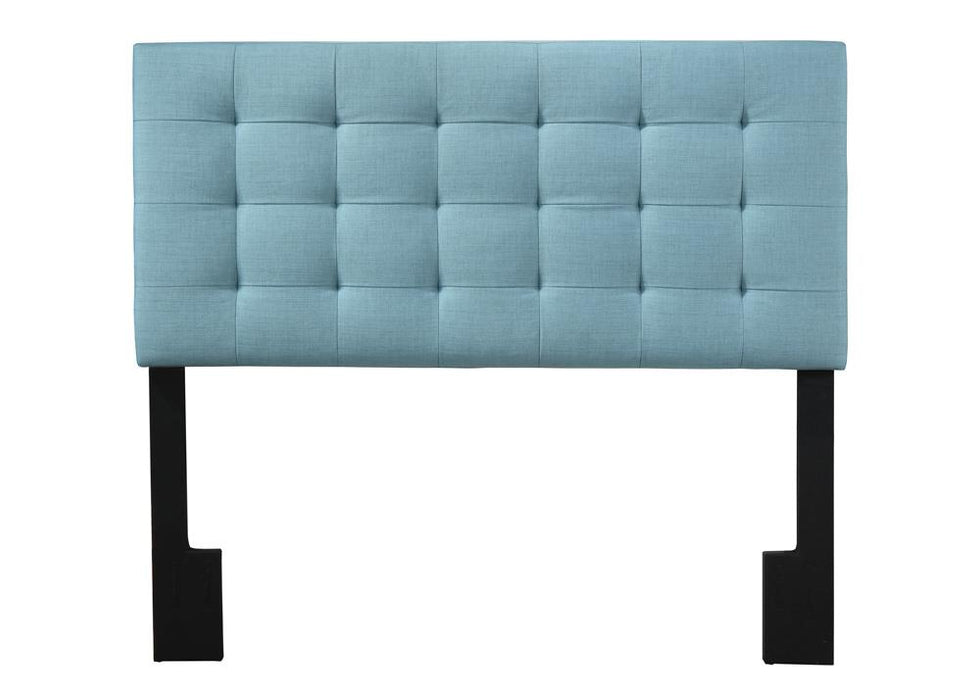 Myco Furniture - Mila Capri Full or Queen Headboard in Polyester Fabric - 8699-F-Q-BL - GreatFurnitureDeal