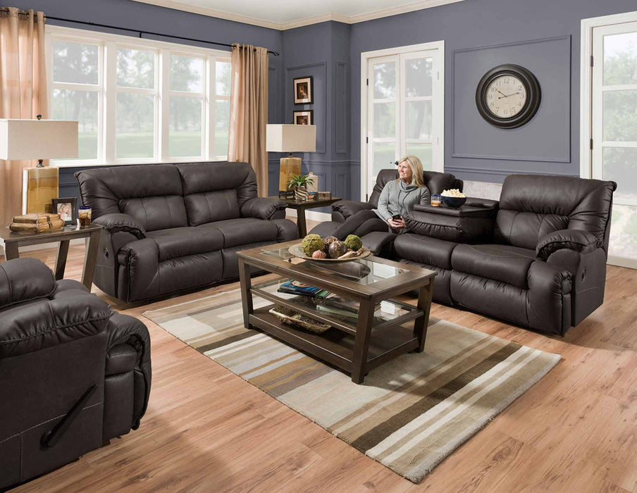 Franklin Furniture - Henson 3 Piece Reclining Living Room Set in Shadow - 36444-423-564-SHADOW