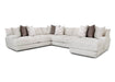 Franklin Furniture - Lennox 5 Piece Sectional Sofa in Rapture Ivory - 87759-04-69-86-18-IVORY - GreatFurnitureDeal