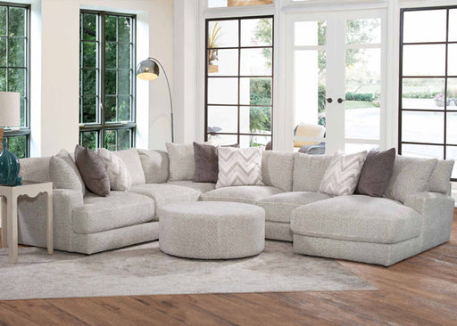 Franklin Furniture - Lennox 5 Piece Sectional Sofa in Rapture Ivory - 87759-04-69-86-18-IVORY - GreatFurnitureDeal