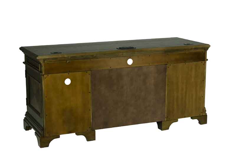 Coaster Furniture - Hartshill Credenza With Power Outlet in Burnished Oak - 881282