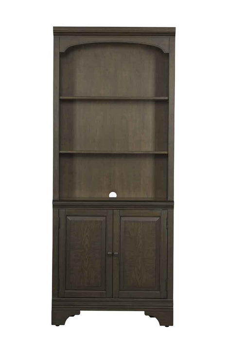 Coaster Furniture - Hartshill Bookcase With Cabinet in Burnished Oak - 881286