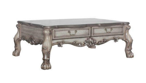 Acme Furniture - Dresden II Coffee Table in Vintage Bone White - 88175 - GreatFurnitureDeal
