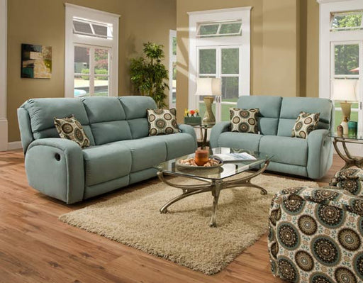 Southern Motion - Fandango Dual Reclining Sofa with 2 Pillows & Double Reclining Loveseat With 2 Pillows - 884-32-22 - GreatFurnitureDeal