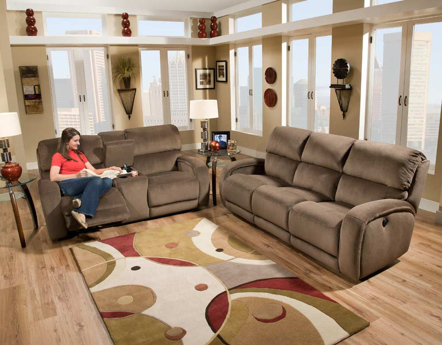 Southern Motion - Fandango Double Reclining Sofa and Loveseat Set - 884-21-32 - GreatFurnitureDeal