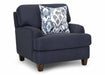 Franklin Furniture - Landry 3 Piece Living Room Set in Lillie Indigo - 88640-3017-43-3SET - GreatFurnitureDeal