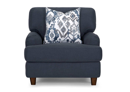 Franklin Furniture - Landry Chair in Lillie Indigo - 88688-3017-43